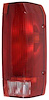 TR13450X 1989-97 Ford F150, F250, F350, Bronco; Tail Light Lens; w/o Bulb; Passenger Side - image 1
