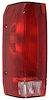 TR13450Y 1989-97 Ford F150, F250, F350, Bronco; Tail Light Lens; w/o Bulb; Drivers Side - image 1