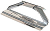 TR13585A 1966-1977 Ford Bronco License Plate Bracket, Stainless Steel - image 1