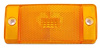 TR15A201H Side Marker Lamp; 1970-77 Ford Bronco, 1970-72 Pickup, Econoline; Front; Amber; RH or LH - image 1