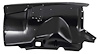 TR16054H 1953-56 Ford F100, F250, F350 Pickup; Front Inner Fender Apron; Passenger Side; EDP Coated - image 1