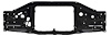 TR16138G 1973-79 Ford F100, F150, F250, F350, 1978-79 Bronco; Radiator Support W/Round Headlamps; EDP Coated - image 1