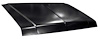 TR16612J 1987-91 Ford F150, F250, F350, Bronco; Hood Assembly; Bolt On; EDP Coated - image 1