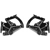 TR16796AB 1961-66 Ford F100, F250, F350 Truck; Hood Hinge Set; Pair; Black EDP Coated - image 1