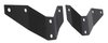 TR17754C 1953-56 Ford F100, F250, F350 Pickup; Front Bumper To Arm Bracket Set; Black EDP Coated - image 3