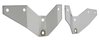TR17754D 1953-56 Ford F100, F250, F350 Pickup; Front Bumper To Arm Bracket Set; Chrome - image 3