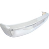 TR17757W1 1992-96 F-150 / F-250 / F-350 / Bronco Front Bumper; Chrome; Without Pad Holes; With License Plate Bracket Holes - image 1