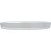 TR17757W1 1992-96 F-150 / F-250 / F-350 / Bronco Front Bumper; Chrome; Without Pad Holes; With License Plate Bracket Holes - image 2