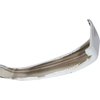 TR17757W1 1992-96 F-150 / F-250 / F-350 / Bronco Front Bumper; Chrome; Without Pad Holes; With License Plate Bracket Holes - image 3