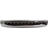TR17757W2 Front Bumper; 1992-96 Ford F150, F250, F350 Gasoline Powered; Chrome; With Pad Strip Holes; Without Turbo - image 2