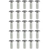 TR17758A 7/16-14 x 1-1/2 in.; Bumper Bolt; Stainless Steel Cap; Box of 25 - image 1