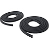 TR20530D 1967-72 Ford F100, F250, F350 Pickup Truck; Door Body Weatherstrip Seals; RH and LH; Pair - image 1