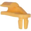 TR21952A 1973-86 Ford F-Series Pickup, 1980-83 Bronco; Door or Tailgate Latch Rod Retainer Clip; Nylon; Yellow; 5/32 in. OD - image 2