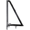 TR22205B Vent Window Frame Assembly; 1966-77 Ford Bronco; Clear Glass; Black Inner Frame; LH Side - image 1