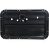 TR23942N 1968-72 Ford F100, F250, F350; Interior Door Panel; Stamped Steel; Black; LH - image 2