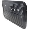 TR23942N 1968-72 Ford F100, F250, F350; Interior Door Panel; Stamped Steel; Black; LH - image 3