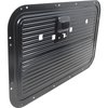TR23942P 1968-72 Ford F100, F250, F350; Interior Door Panel; Stamped Steel; Black; RH - image 3