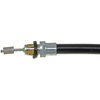 TR2A635Q 1999-04 Ford F150; 1999 F-250, 2002 Lincoln Blackwood; Parking Brake Cable; Rear; 38.58 Inches Long; Conduit Length 26. - image 2
