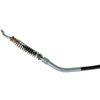 TR2A635S 1999-04 Ford F-350, F450, F-550 Super Duty Dually; Parking Brake Cable; Rear; 71.14 Inches Long; LH - image 3