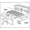 TR41059E  Tailgate Post to Bedside Reinforcement Panel 1973-79 Ford F-100, F-150, F-250, F-350 - image 2