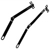 TR44400B 1964-79 Ford F-Series Styleside, 1966-77 Bronco, Tailgate Support Set, Black, Pair - image 1