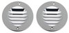 TR4498B 1961-66 Ford F100/F250/F350 Pickup; Windshield Defroster Vent Grilles; Chrome - image 3