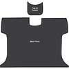 TR5696 1957-60 F-Series Truck; EVA Floor Sound Deadener Set; 2 Piece - image 2