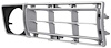 TR8150CR Inner Grille Insert for 1976-1977 Ford F-100. F-150, F-250, F-350 Truck [Argent and Charcoal, Right/Passenger Side] - image 1