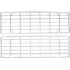 TR8150JP 1970 Ford F100,F250,F350 Pickup Truck; Front Grille Inserts; Argent Silver: Pair - image 4