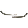 TSE6566 1965-66 Impala; GM B-Body; Convertible Top Rear Tack Strip Bow End Set; Tacking Rail Ends; Trimstick Ends; 2 Pieces - image 1