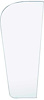 VG2230C Vent Glass 1959-60 Impala/Full-Size 2 Door/4 Door Hardtop/Convertible; LH/RH; Clear - image 1