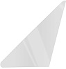 VG2434C Door Vent Glass 1963-64 Buick, Chevy, Olds, Pontiac Full-Size; Clear; 2 & 4 Door Hardtop, Sedan, Convertible; RH or LH - image 1