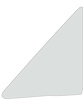 VG2438C Vent Glass 1963-64 Impala/Full-Size; Sedan/Wagon; LH/RH; Clear - image 1