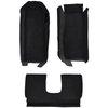 VT1109701 2005-13 Chevrolet Corvette; Coupe; Front Molded Carpet Set; w/ Rear Seat Riser; w/ Heel Pad; Cutpile; Black - image 2