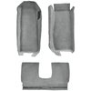VT1109783 2005-13 Chevrolet Corvette; Coupe; Front Molded Carpet Set; w/ Rear Seat Riser; w/ Heel Pad; Cutpile; Medium Gray/Pewt - image 2