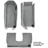 VT1109783 2005-13 Chevrolet Corvette; Coupe; Front Molded Carpet Set; w/ Rear Seat Riser; w/ Heel Pad; Cutpile; Medium Gray/Pewt - image 4