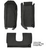 VT1109796 2005-13 Chevrolet Corvette; Coupe; Front Molded Carpet Set; w/ Rear Seat Riser; w/ Heel Pad; Cutpile; Ebony - image 4
