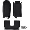 VT1109801 2005-13 Chevrolet Corvette; Coupe; Front Molded Carpet Set; w/ Rear Seat Riser; Cutpile; Black - image 2