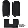 VT1109801 2005-13 Chevrolet Corvette; Coupe; Front Molded Carpet Set; w/ Rear Seat Riser; Cutpile; Black - image 4
