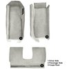 VT1109826 2005-13 Chevrolet Corvette; Coupe; Front Molded Carpet Set; w/ Rear Seat Riser; Cutpile; Oyster / Shale - image 4