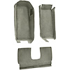VT1109827 2005-13 Chevrolet Corvette; Coupe; Front Molded Carpet Set; w/ Rear Seat Riser; Cutpile; Gray - image 1