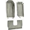 VT1109892 2005-13 Chevrolet Corvette; Coupe; Front Molded Carpet Set; w/ Rear Seat Riser; Cutpile; Almond - image 1