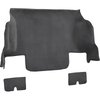 VT1110096 2005-13 Chevrolet Corvette; Coupe; Rear Molded Carpet; w/ Heel Pad; Cutpile; Ebony - image 2
