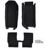 VT1110301 2005-13 Chevrolet Corvette; Convertible; Front Molded Carpet; w/ Rear Seat Riser; w/ Heel Pad; Cutpile; Black - image 4