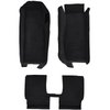 VT1110401 2005-13 Chevrolet Corvette; Convertible; Front Molded Carpet; w/ Rear Seat Riser; Cutpile; Black - image 2