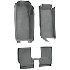 VT1110483 2005-13 Chevrolet Corvette; Convertible; Front Molded Carpet; w/ Rear Seat Riser; Cutpile; Medium Gray/Pewter - image 1