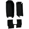 VT1110501 2005-13 Chevrolet Corvette; Convertible; Front Molded Carpet; w/ Rear Seat Riser; Truvette; Black - image 1