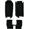 VT1110501 2005-13 Chevrolet Corvette; Convertible; Front Molded Carpet; w/ Rear Seat Riser; Truvette; Black - image 2