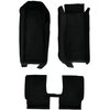VT1110501 2005-13 Chevrolet Corvette; Convertible; Front Molded Carpet; w/ Rear Seat Riser; Truvette; Black - image 4
