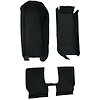 VT1110596 2005-13 Chevrolet Corvette; Convertible; Front Molded Carpet; w/ Rear Seat Riser; Truvette; Ebony - image 1